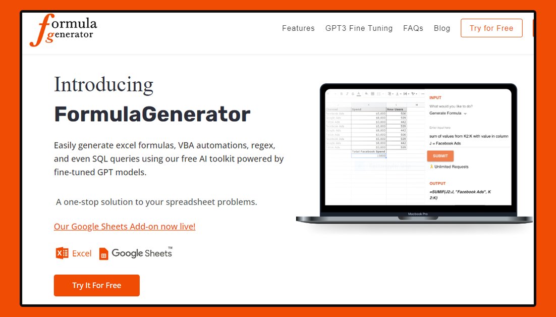 heyBarsee's tweet image. 6. Formulagenerator.app by @KharbSaurav

This tool is a good one!

Provide plain text instructions and transform them into Excel formulas in seconds with the help of AI (for free).

Solve your problems faster ⚡