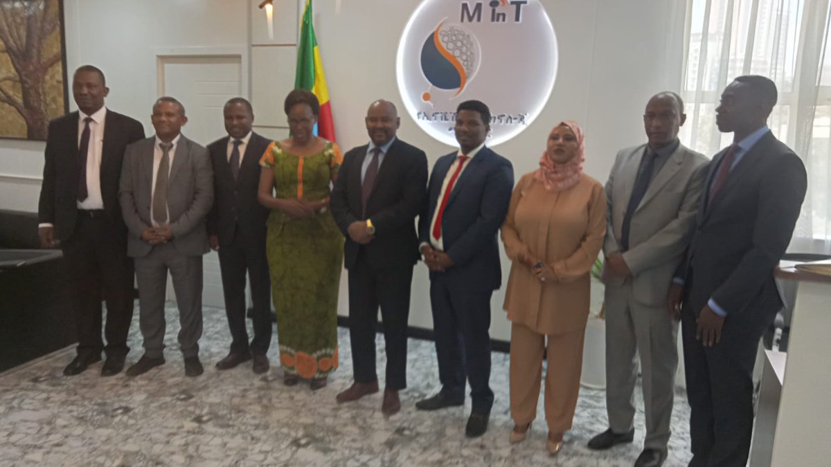 RCMRD_'s tweet photo. 1/3 #RCMRD Conference of Ministers Chairperson, the Minister for Lands, Housing &amp; Urban Development, Hon. Judith Nabakooba is visiting Ethiopia to cement the relationship between the RCMRD, #MLHUD and the Ministry of innovation and Technology. https://t.co/msXn0JCzUo
