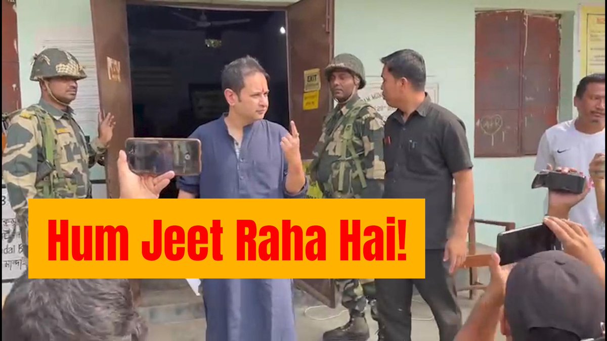 BorokPost's tweet photo. “Chwng Chongmario Kwplai wngnai”, Bubagra @PradyotManikya  Mandwi vote centre o sakha vote rwmani ulo.
@YTFTIPRA @tipra_official @TIPRA_Updates 

https://t.co/9PzIN8pBHP https://t.co/vcM9cRkVgr