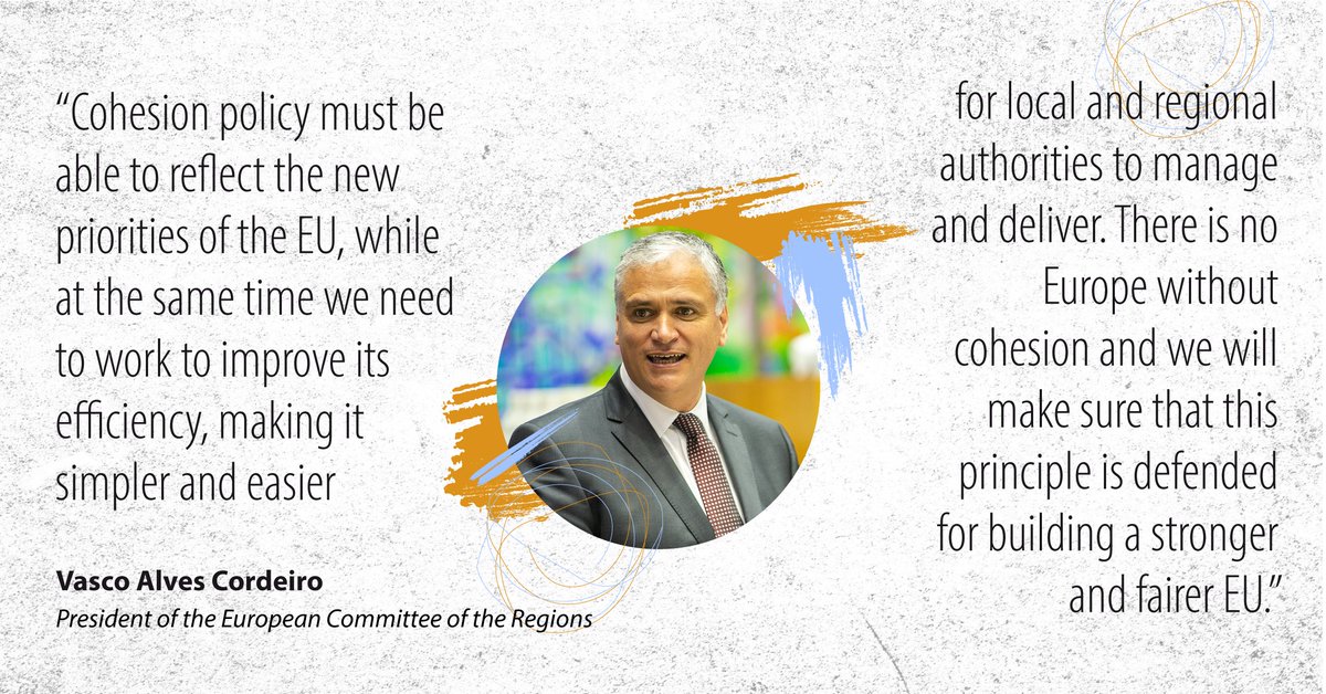 👏 <a href="/CoR_President/">Kata Tüttő</a> and <a href="/Emil_Boc/">Emil Boc</a> join forces as co-rapporteurs for the opinion on the future of cohesion policy.

Our work towards strengthening cohesion policy continues! #CohesionAlliance
