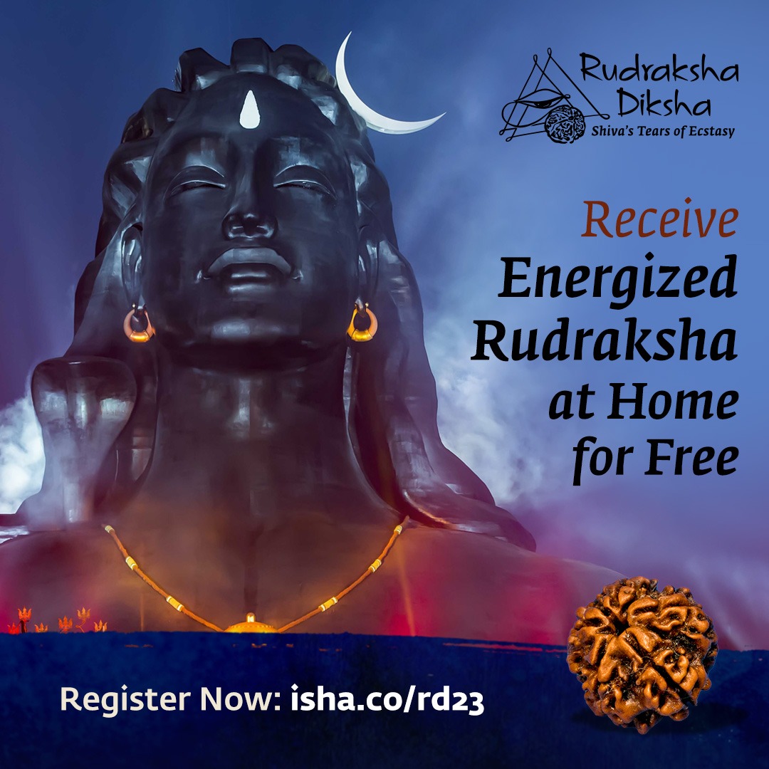 Isha Foundation on Twitter "Rudraksha Diksha is an opportunity to bring home the grace of