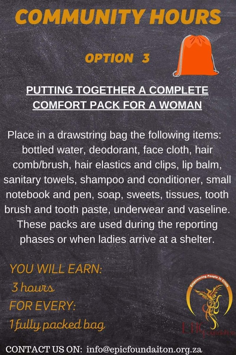 PennyLangton1's tweet image. @EpicFoundSA needs our support peeps. Kids that need community hours, join our cause 🫵🏻 #communityhours #together #supportlocal