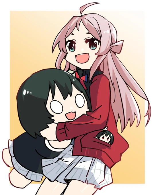 テラジャンボ栞子さんとランジュ #ランしお 
