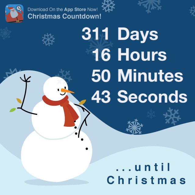 KennyB42228078's tweet photo. Can't wait until Christmas! #ChristmasCount https://t.co/TeXe1m57tN