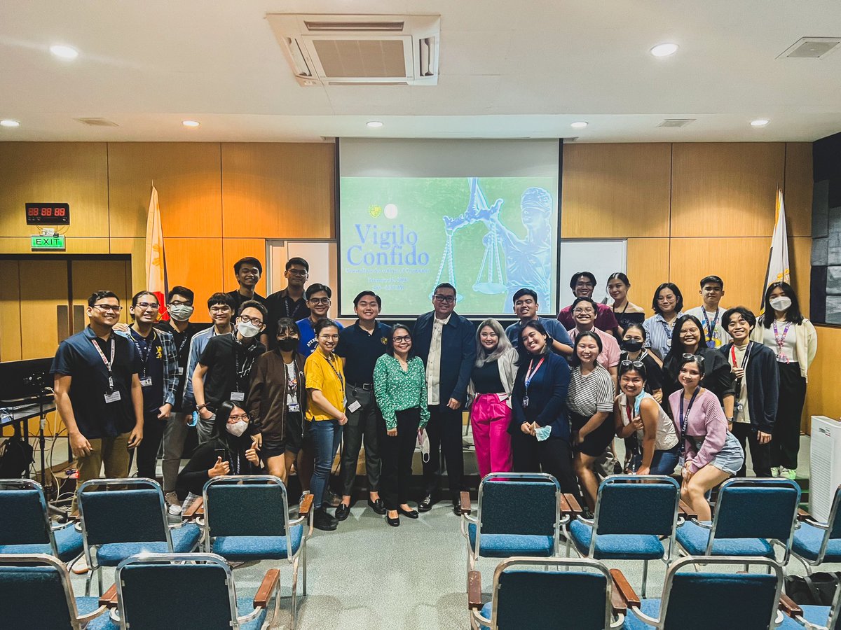 maracepeda's tweet photo. Grateful to join esteemed lawyers Kristjan Gargantiel of GIA Law and  Sylvia Severo-Paraiso of the Office of the Ombudsman for a panel discussion on corruption in the Philippines. Thanks Ateneo SJC and LS Ombudsman for the invite! 💙 https://t.co/o9KAxh5SiL