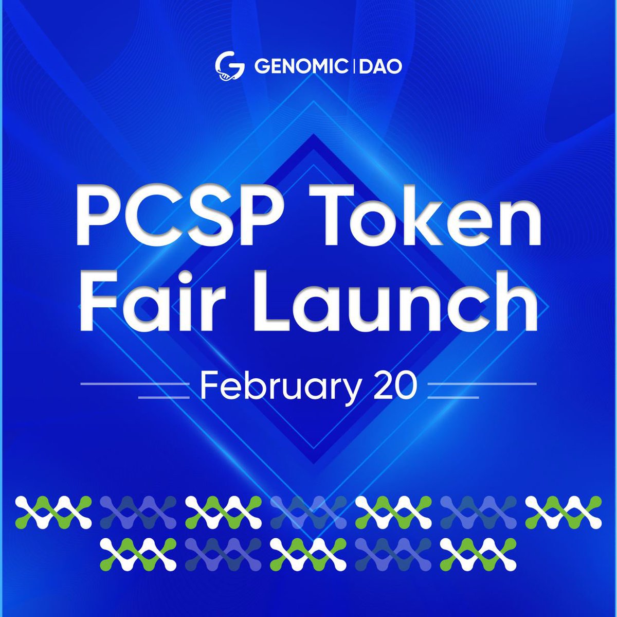 🎁 #PCSP TOKEN #FAIR #LAUNCH 🎁

⏰ 10 PM (UTC +8), February 20

Details:
📍Total Supply: 1,000,000,000
📍Symbol: $PCSP
📍Listing Price: $0.002
📍Vesting: #Tokenomics - docs.genomicdao.com/genomicdao-whi…
📍Blockchain: BSC
📍Initial Market Cap: $100,000
📍Initial Supply: 50,000,000 $PCSP