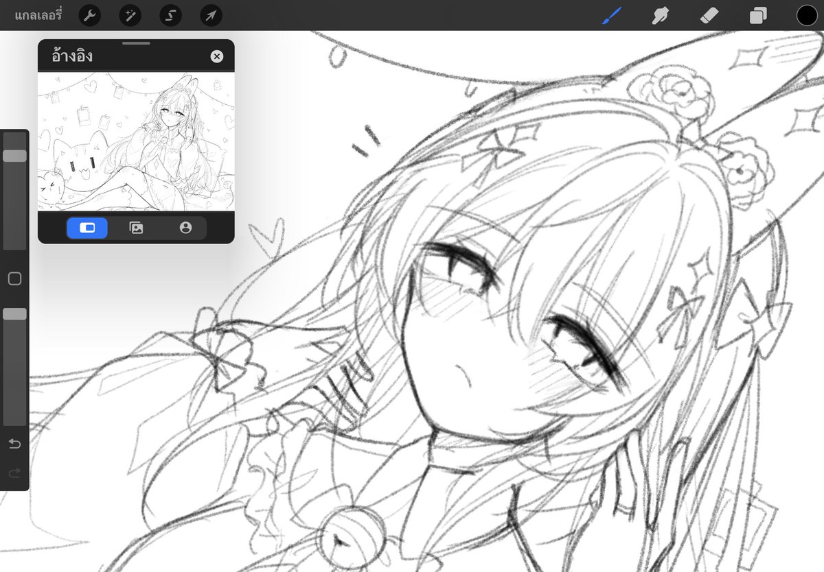 Artist_Selene's tweet photo. อยากกลับบ้านไปปั่นงาน แต่วาดได้แต่ในแพดอ่า🥹🥹🥹 https://t.co/M2RwWk77FK