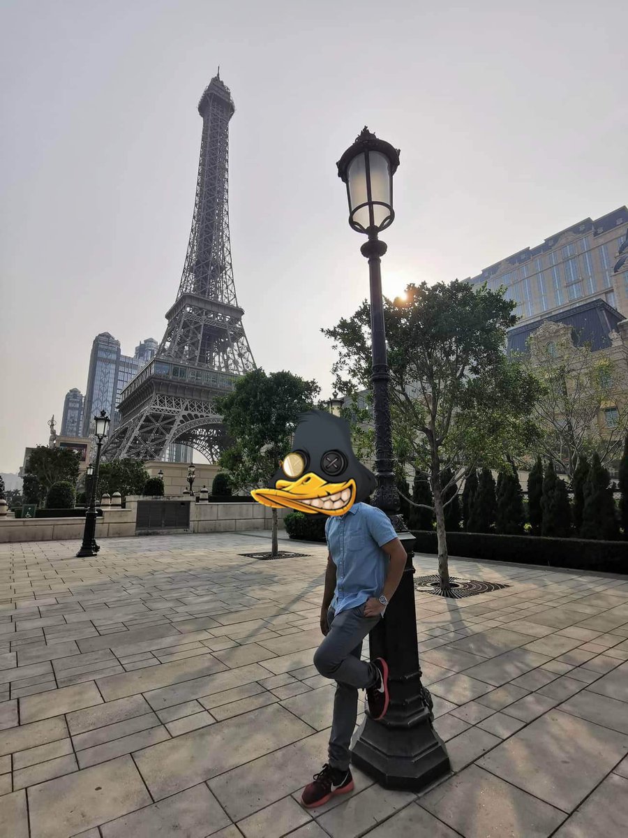 DefiEssi's tweet photo. Day 36 for the Order
This is the replica Eiffel Tower situated in front of the Parisian Macao property on the Cotai Strip. The tower is 160 metres in height around half the size of the original Eiffel Tower in Paris. .
@ShadowbeakNFT @MallardOrder #TMO #TableOfStars #MallardUP https://t.co/IkMvtWlj0s