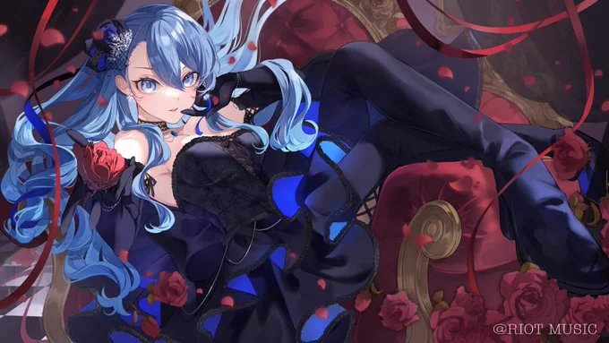 RIOT MUSIC所属、凪原涼菜さんのカバー動画『Scarlet Ballet』のMVイラストを担当させていただきました!力強く美しい歌声にぜひ撃ち抜かれてください Scarlet Ballet // covered by 凪原涼菜  