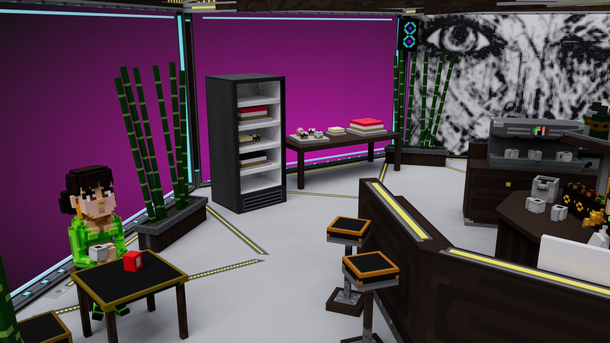metaurus_ita's tweet photo. Crystal Cafe
https://t.co/j56wTE8hkl
#TSBContest24 #BuildersContest24 @sandstormmeetup @borgetsebastien @TheSandboxGame @VoxEdit #SandFam #VoxEditWeekly https://t.co/OE6Fm5K5Ie