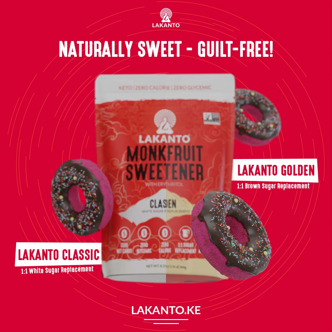 Lakanto_Kenya's tweet image. Add some sweetness to your life without the guilt! #Lakanto #MonkfruitSweetener #NaturallySweet #GuiltFree