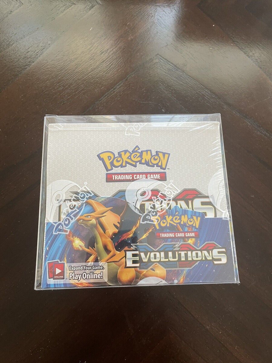 Team TCG Cards on Twitter "POKEMON TCG XY EVOLUTIONS BOOSTER BOX FACTORY SEALED 🔗 https//ebay