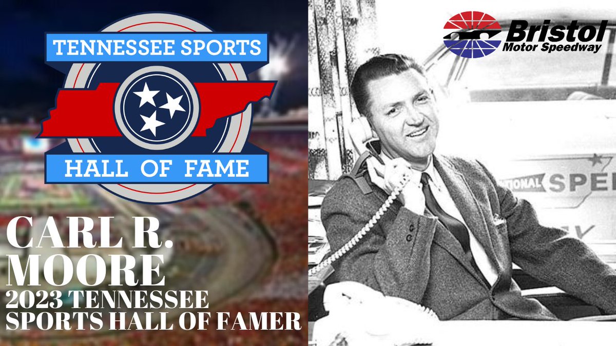 BREAKING: @ItsBristolBaby Co-Founder, the late Carl R. Moore named to Tennessee Sports Hall of Fame Class of 2023

https://t.co/vXXLEagZw4 https://t.co/PDeSfEpjpw
