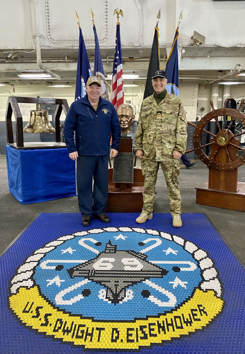 DK_DefenseAtt's tweet image. Thank you @USNavy, @US2ndFleet, @pooh_campagna and crew for showing us USS Dwight D. Eisenhower as part of our excursion to the world’s largest naval base, Norfolk. This is SEA POWER!
#MightyIKE #WeLikeIKE @forsvaretdk 
📸@TheCVN69