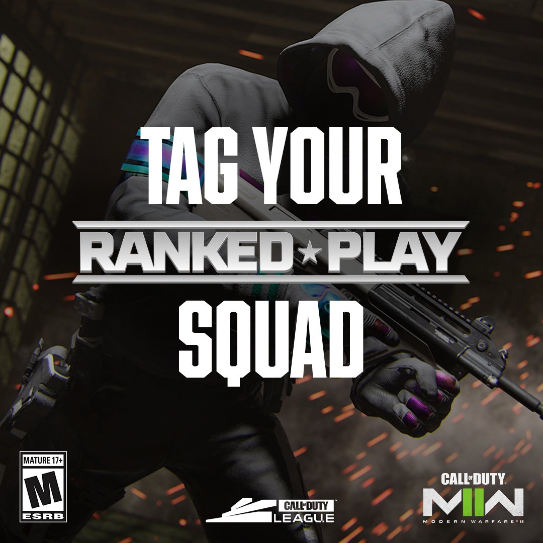 Call of Duty League on Twitter "MWII Ranked Play is LIVE! Tag your