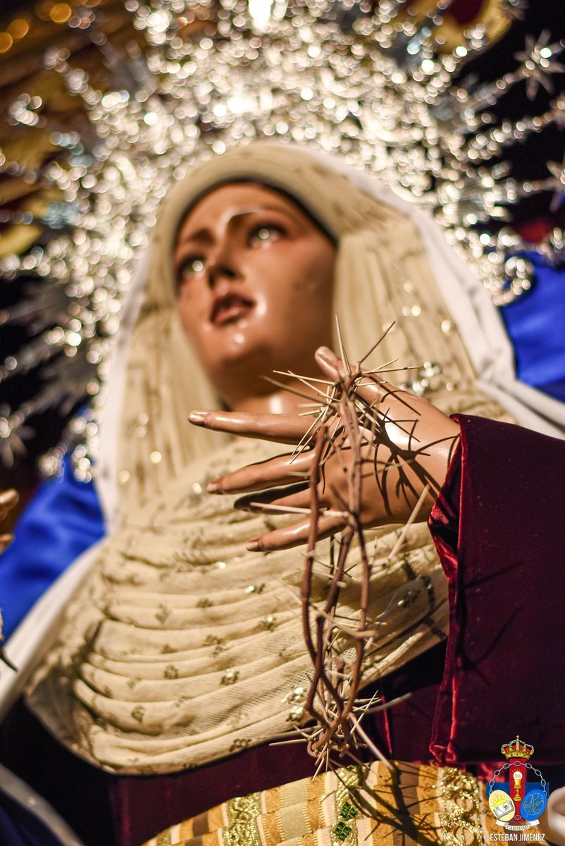 hdad_sanpablo's tweet photo. 📌 Ya luce Ntra. Sra. del Rosario Doloroso ataviada de hebrea para el tiempo de Cuaresma. 

📸 @estebanjimeenez #SomosSanPablo https://t.co/Nh3hwReobH