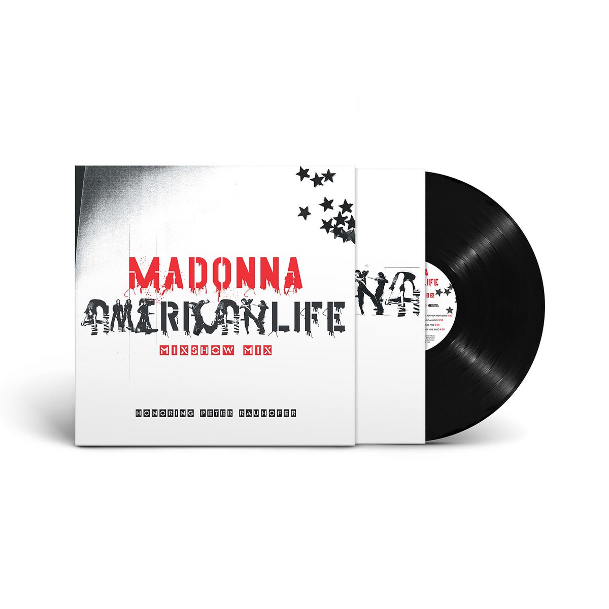 #RecordStoreDay 🚨! Madonna will this year release ‘American Life – Mixshow Mix’, an exclusive 8-tracks EP celebrating the album’s 20th anniversary and honoring the life and work of Peter Rauhofer!
Read the full story: bit.ly/MadonnaRSD2023
#RSD2023