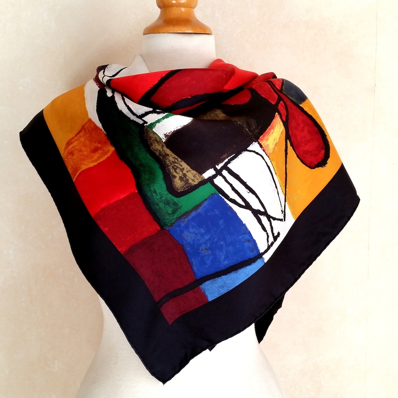 PumpjackP's tweet image. Rare Dia Azzawi Silk Scarf by Middle Eastern Contemporary Abstract Artist - Etsy France buff.ly/40RFWDA #PumpjackPiddlewick
 #vintage
 #antiques
 #etsyvintage
 #quality
 #uniquegifts
 #originalgift
 #sustainable
 #OOAK
 #unusual
 #giftforher
#abstractart