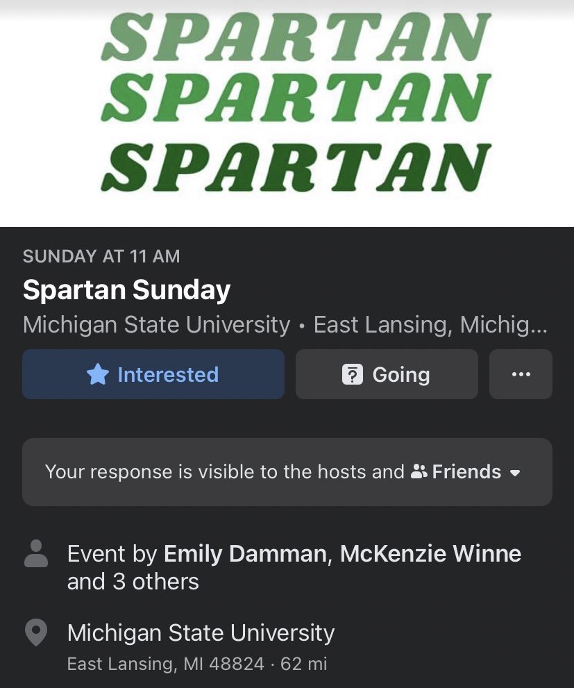 leximcpike's tweet photo. I’m organizing a booth for a student support event on campus Sunday with discounted therapy services, #SpartanStrong keepsakes, snacks &amp; drinks, and more. Any donations will go directly to supplies for students: Venmo @leximcpike 🙏🏻💚🤍 https://t.co/F296jJuxnE