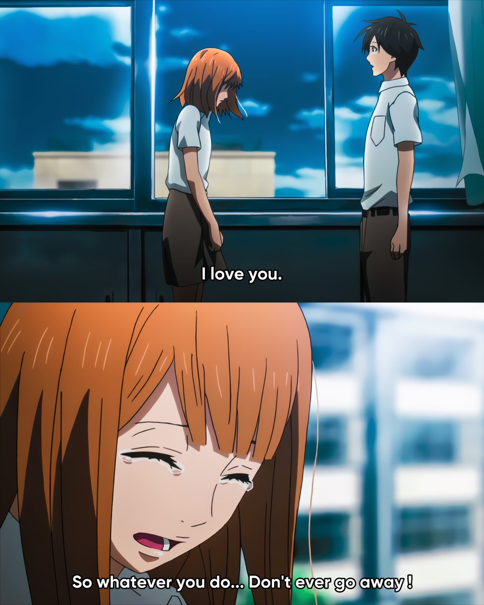 XTheGwen's tweet image. Anime : Orange