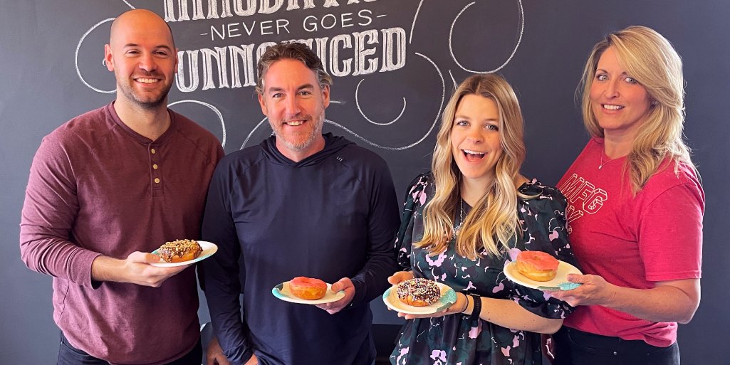 Adding festivity to a full February with birthdays to celebrate all month long. Happy birthday Scott, Kevin, Sarah Kate and Alaine! #CraftedAgency #WellCRAFTED