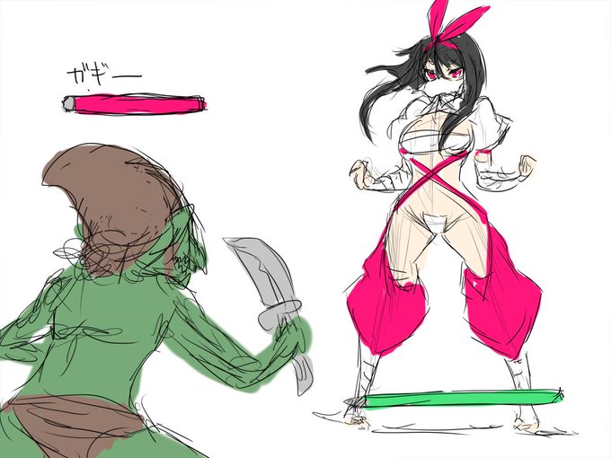 戦闘案としてうちの子をサンプルにw 