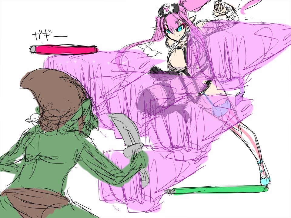 戦闘案としてうちの子をサンプルにw 