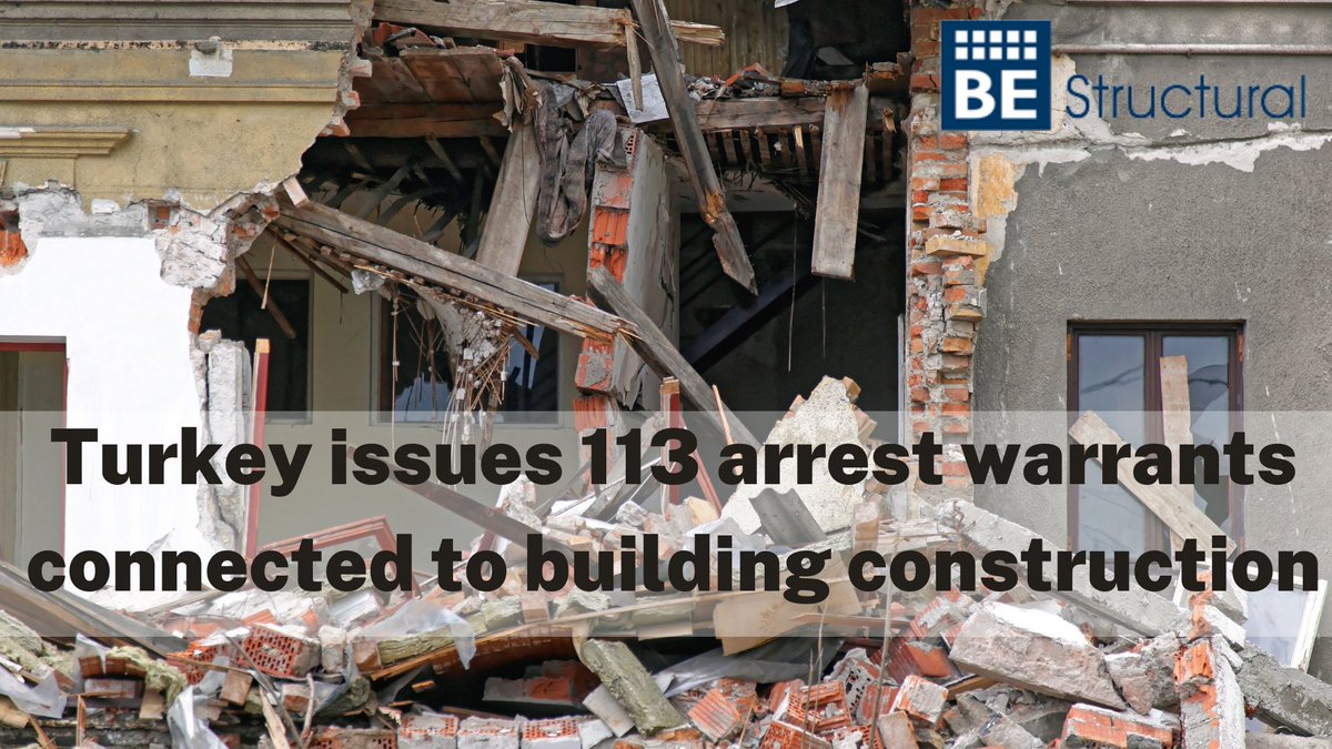 According to Turkish officials, 113 arrest warrants have been filed in relation to the construction of structures that collapsed in Monday's earthquake.
bbc.com/news/world-mid…
#bestructural #architizer #archdail #engineering #technology