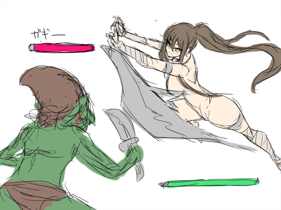 戦闘案としてうちの子をサンプルにw 