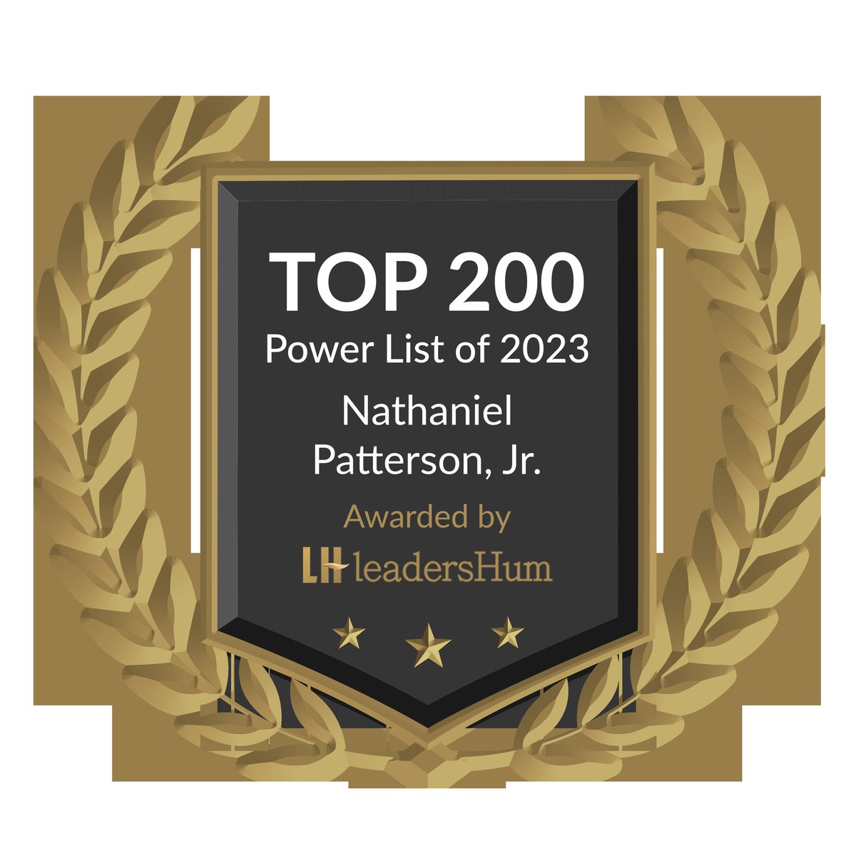 NPattersonnp2's tweet photo. So humbled by my selection and the talent on this list. This is my second year, elevated from #198 to #123. Passion for #Leadership. #whatinspiresme  @LeadersHum #PowerList200 #leadership https://t.co/InbnQ1XlGY