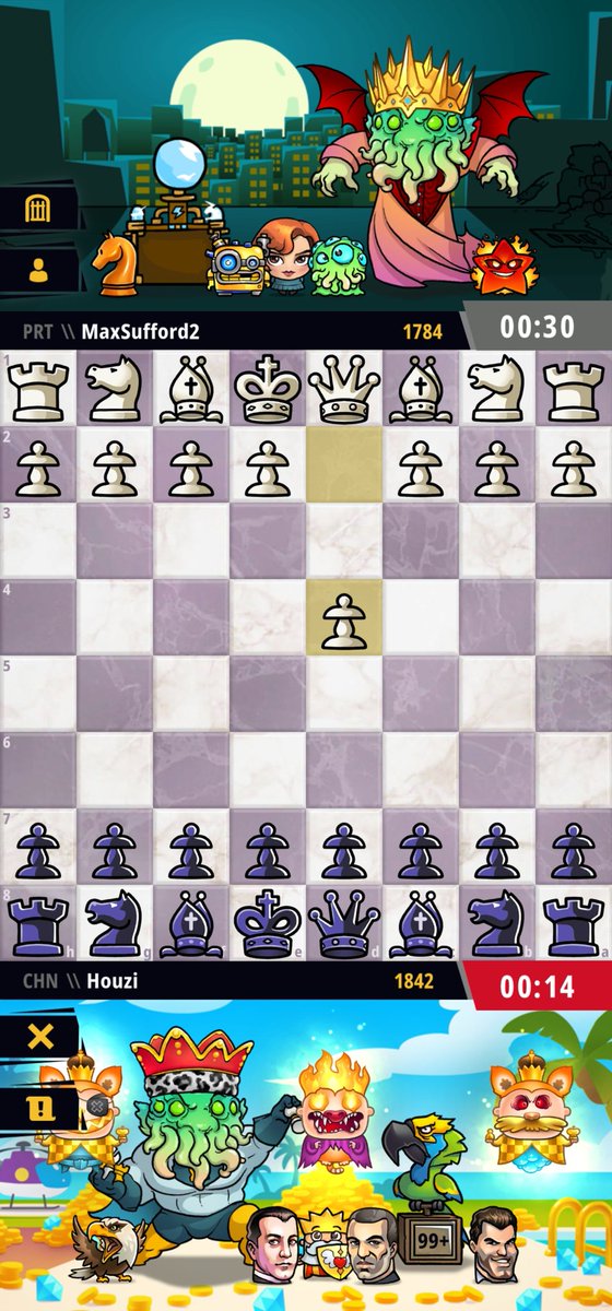 ChessRoyalNFTs's tweet image. These are my beautiful Guardians and the Chessboard and pieces that I use!

#Chess #ChessGame #ChessApp #Guardians #ChessBoard #ChessPieces