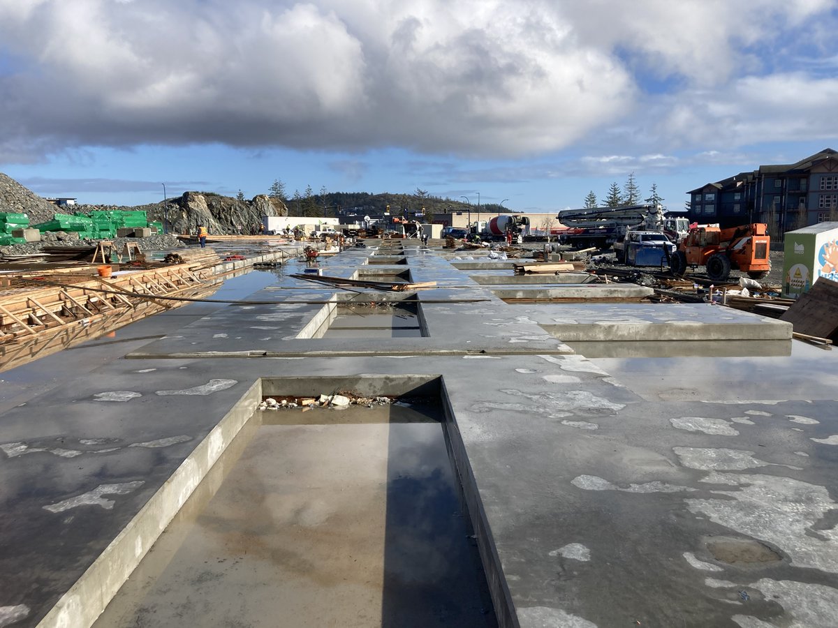 Construction is making significant headway at our Langford strata industrial project, IntraUrban Cornerstone. Island West Coast Construction is preparing for our next major milestone, Building 1 wall tilt. Construction is currently estimated to complete in Q4 this year.