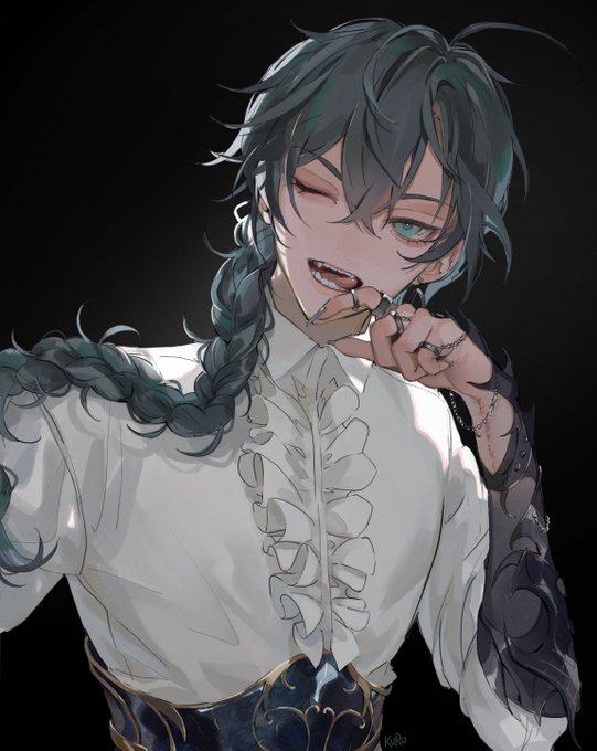 Original character drawing done~ had more fun than expected  #digitalart #originalcharacter #oc 