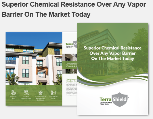 VI_Mitigation's tweet photo. The Land Science research and development team of scientists have invested years in developing the TerraShield vapor barrier system, which delivers orders of magnitude higher vapor intrusion protection as compared to the leading vapor barrier system. https://t.co/D8vI5CcOz8 https://t.co/ypmdwb3o8u