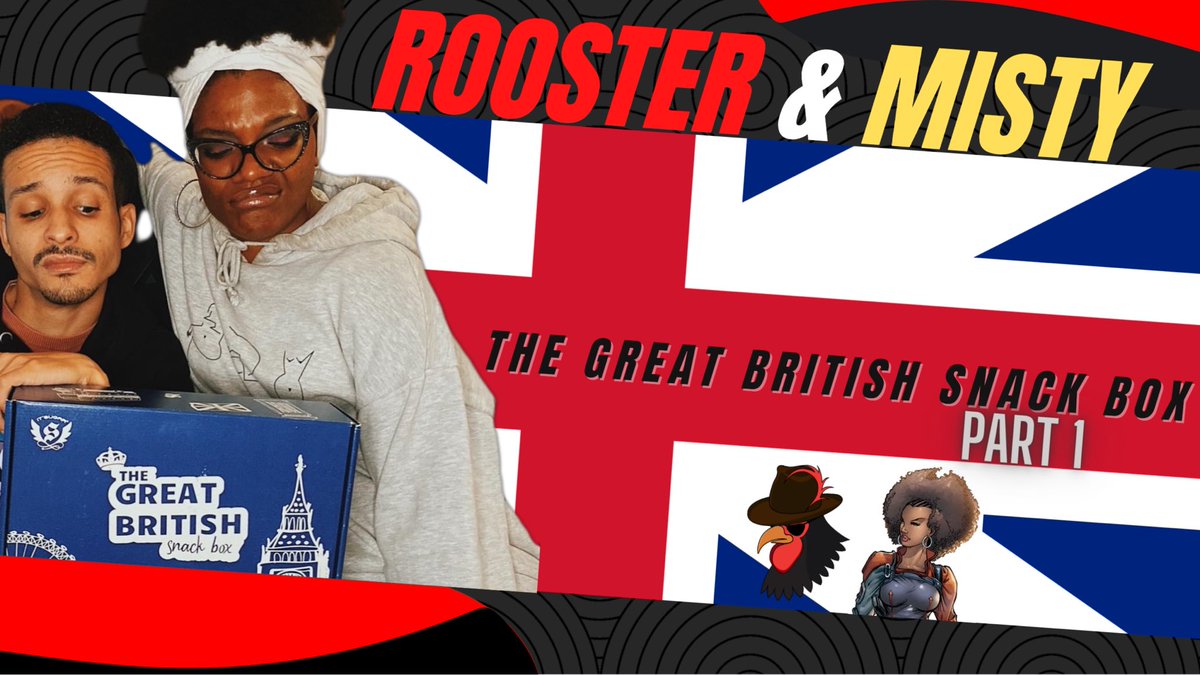 Do you guys like watching people eat snacks from other countries?

Well…

The first part of <a href="/iamafrothunder/">Misty Knight</a> and I trying British Snacks…is very soon.

Much love.

#youtube
#roosterandmisty