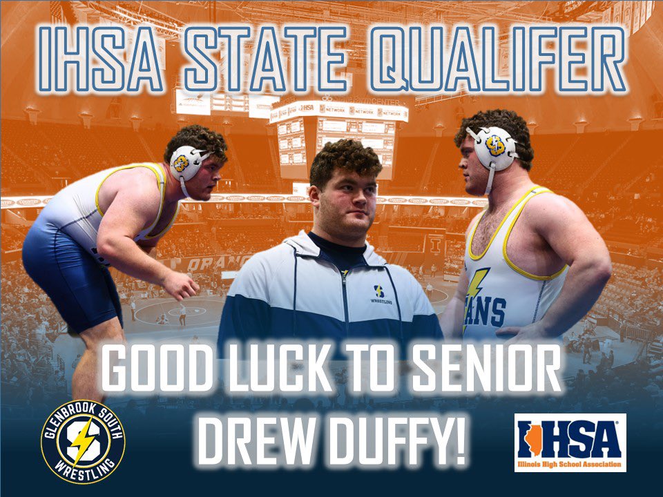 Good luck to Drew Duffy at state, way to represent Titan Nation! <a href="/gbs_athletics/">Glenbrook South Athletics</a>