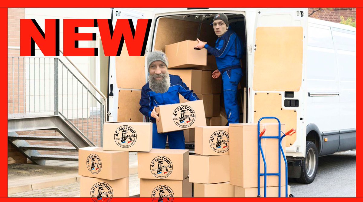 On déménage @af_factory_france 
Vidéo dispo sur YouTube 
Et on en profite pour vous offrir une montre @ralftech_official d’une valeur de 2000€
A partir de 5€ dépenser sur le site vous participez 🤌🤌🤌
af-custom.com