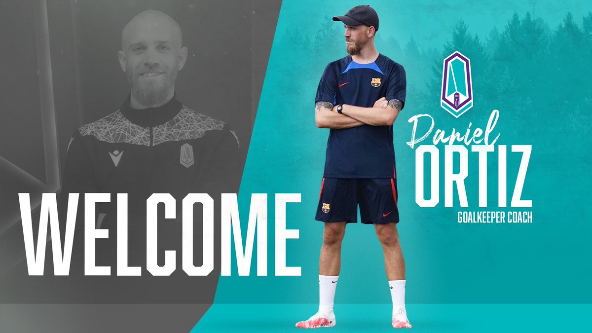 Pacificfccpl's tweet photo. Welcome DANIEL ORTIZ 🔱

Ortiz joins Pacific after six years with a giant of world football, FC Barcelona.

During his time with La Masia, Barcelona’s famed youth academy, Ortiz spent time as the goalkeeper coach for the U8 - U12 teams, before moving on to the U13 and U14 teams. https://t.co/ggOIWESNKe