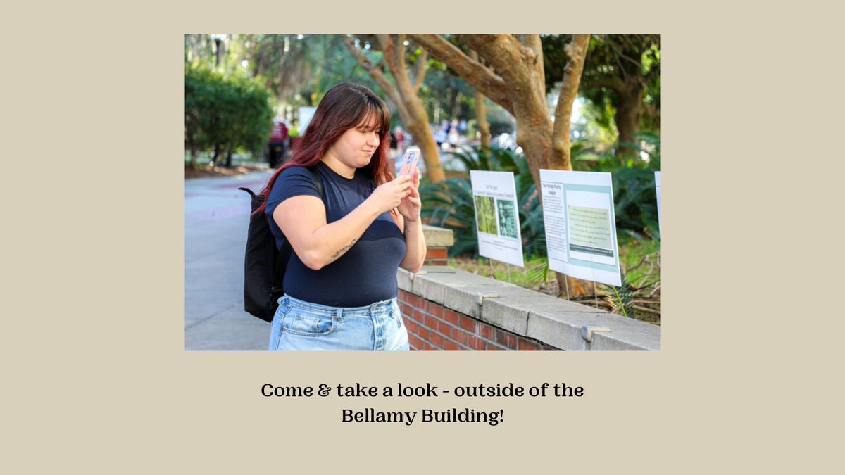 Come and look at the "On This Spot: Dr. Raymond F. Bellamy &amp; Academic Freedom" PopUp Exhibition outside of the Bellamy Building!
Produced by HIS 5067 Public History (Fall 2022): Monique Hyman, Holly Kilgore, Natalie Kinni, Spencer Molenaar, Raquel Parra Londono, and Ray Rosano.