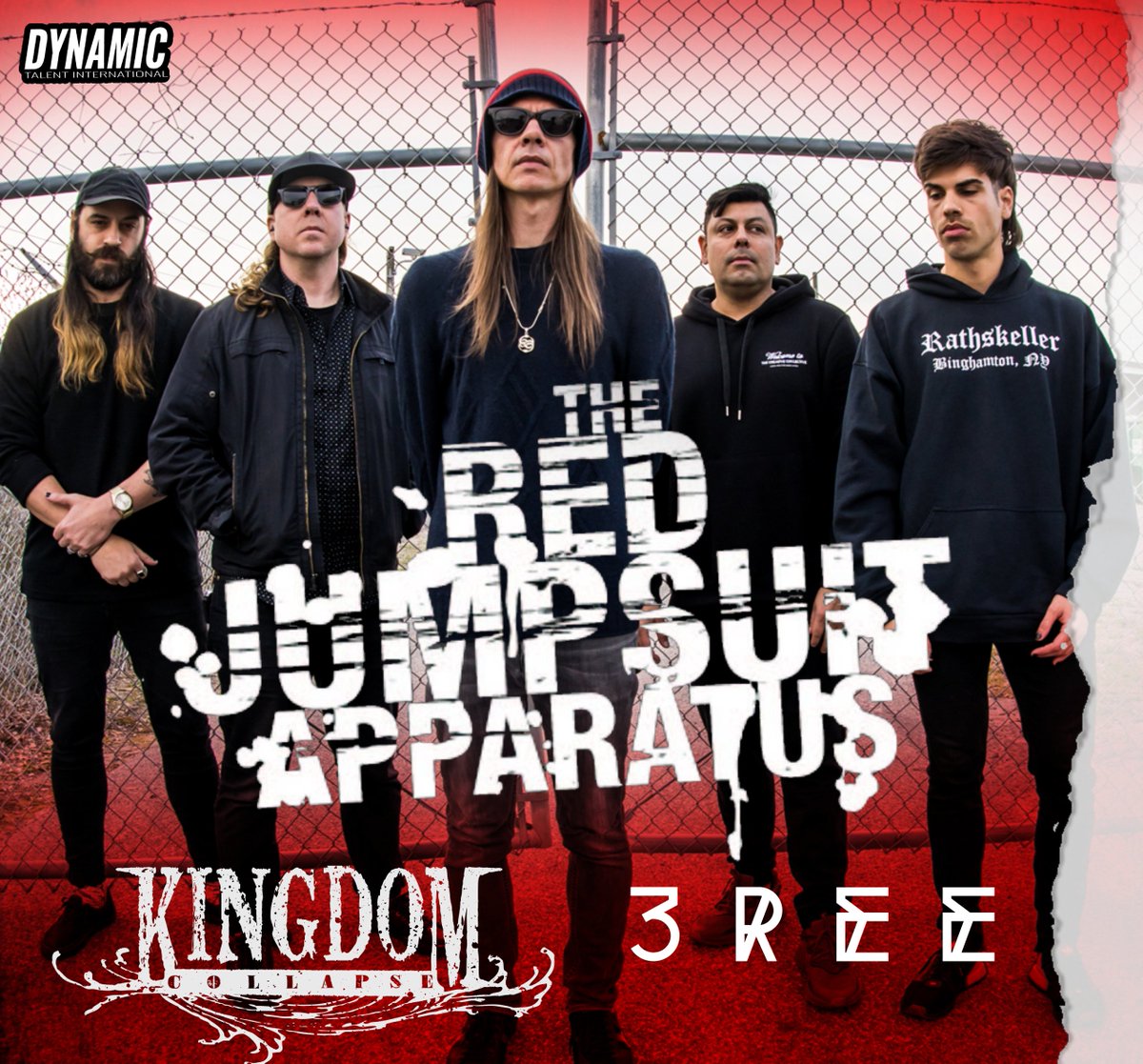 HighDiveGville's tweet image. JUST ANNOUNCED! @redjumpsuit returns to High Dive Friday 4/21 following up one of our most talked about shows of 2022, performing their hit song "Face Down" + the rest of your favs! With special guests @kingdomcollapse / 3REE / @RecklessGiants!

Tickets at HighDiveGainesville.com