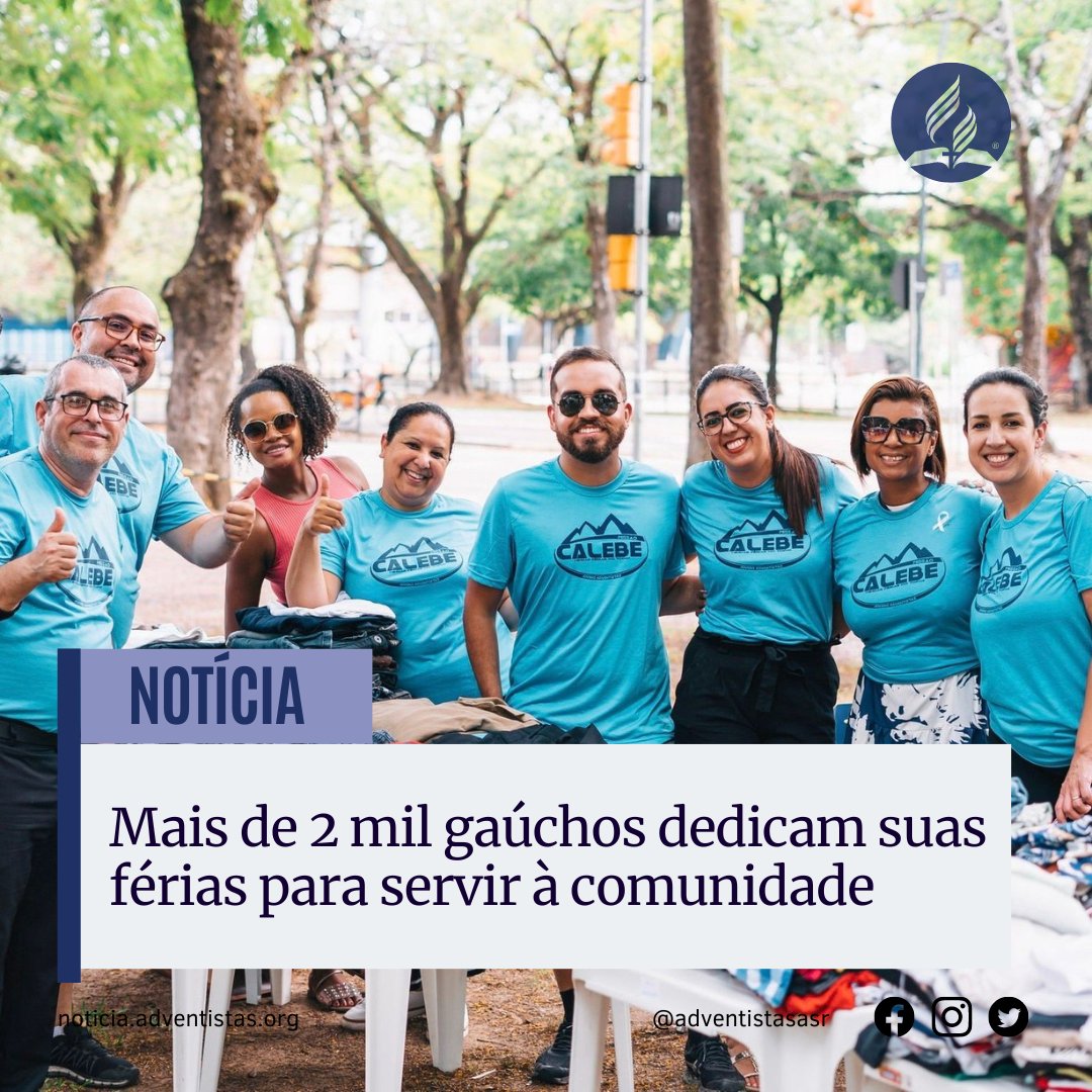 O projeto atendeu a famílias e espaços públicos, desde doações de roupas e alimentos à revitalização de praças e escolas públicas. Confira a matéria na íntegra: noticias.adventistas.org/pt/noticia/min…