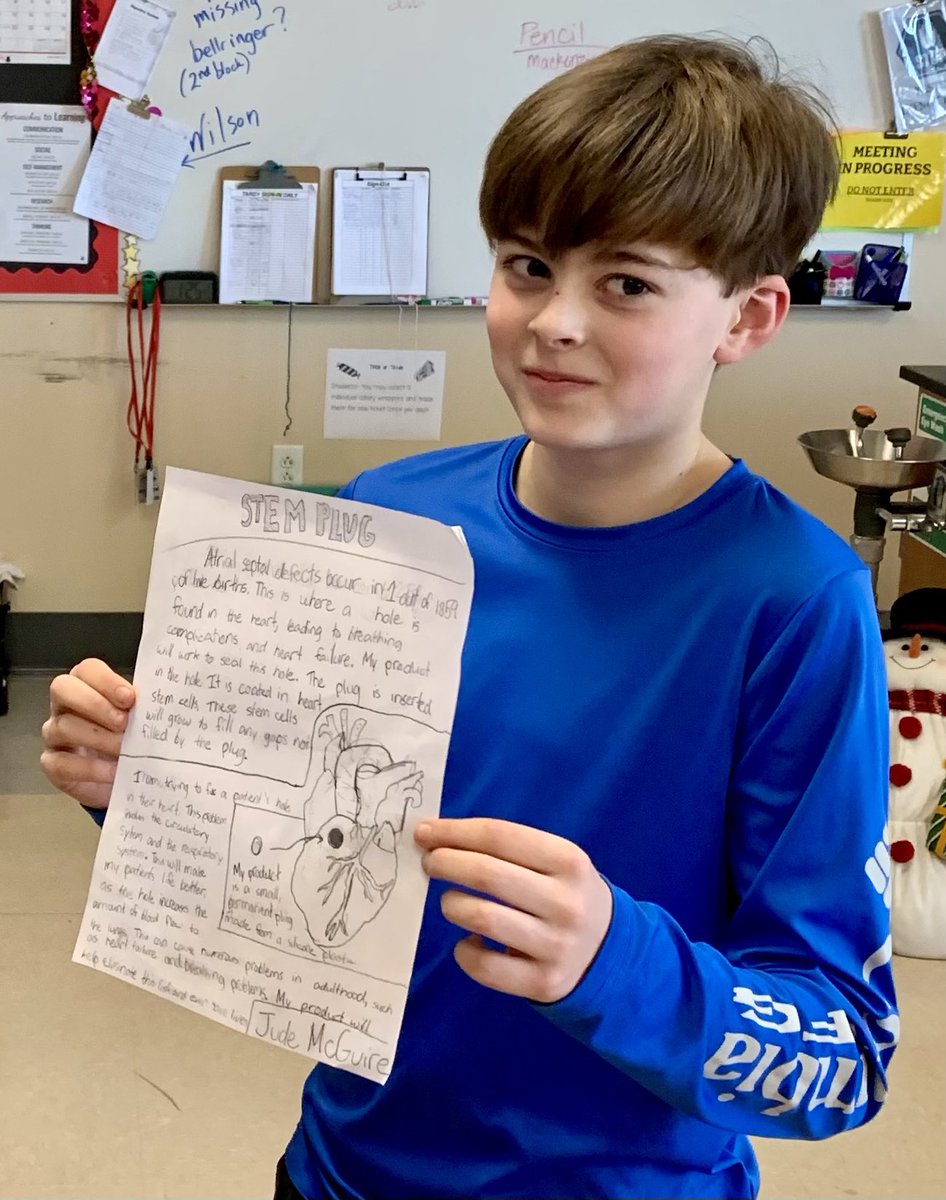 SMMHSEagles's tweet image. #MSscience Wow! Look at the assignment (last photo) these 7th grade scientists in Ms. Horn’s class had to do recently. #Biomaterials 🫁 ♥️🩸✋
#biomedicalengineering 🙌 #SMMHSsoars