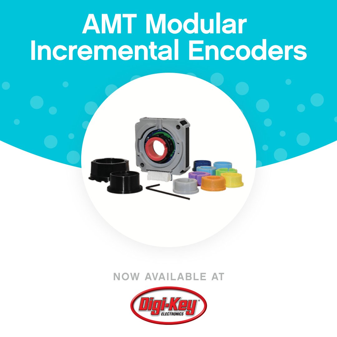 sameskydevices's tweet photo. Check out CUI Devices' wide range of AMT modular incremental encoders supporting shaft sizes from 1 mm to 15.875 mm, available now at @digikey || View now: https://t.co/ZDEqtS8wDN

#CUIDevices #DigiKey #AMTEncoder #ModularEncoder #IncrementalEncoder #Motion #EncoderKit https://t.co/uTsdALQLRu