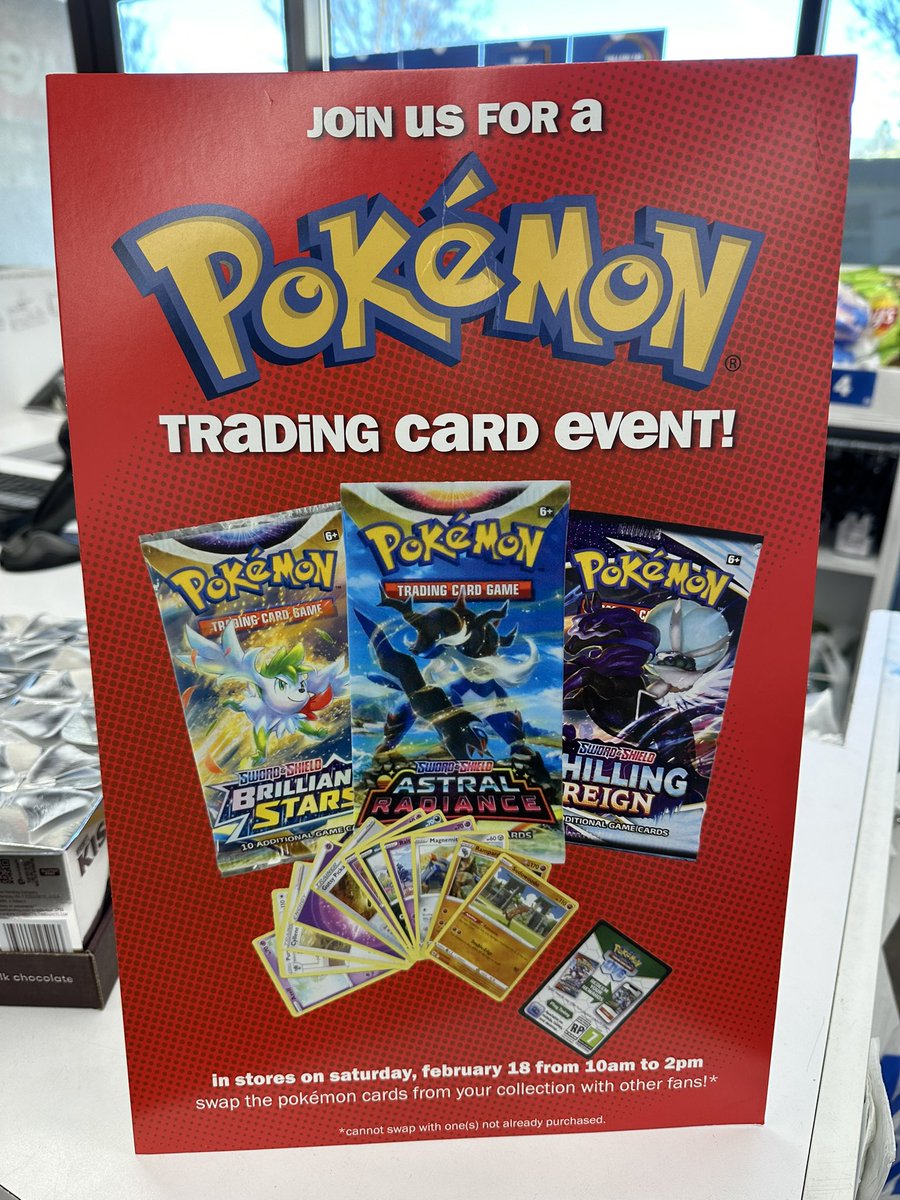 Looks like @fivebelow will be hosting instore trading events this Saturday 10am - 2pm Looks like @fivebelow will be hosting instore trading events this Saturday 10am - 2pm