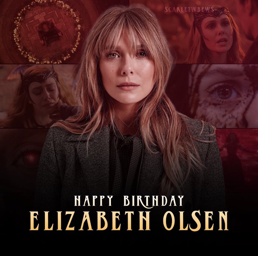 Happy Birthday to our the one and only Elizabeth Olsen! 