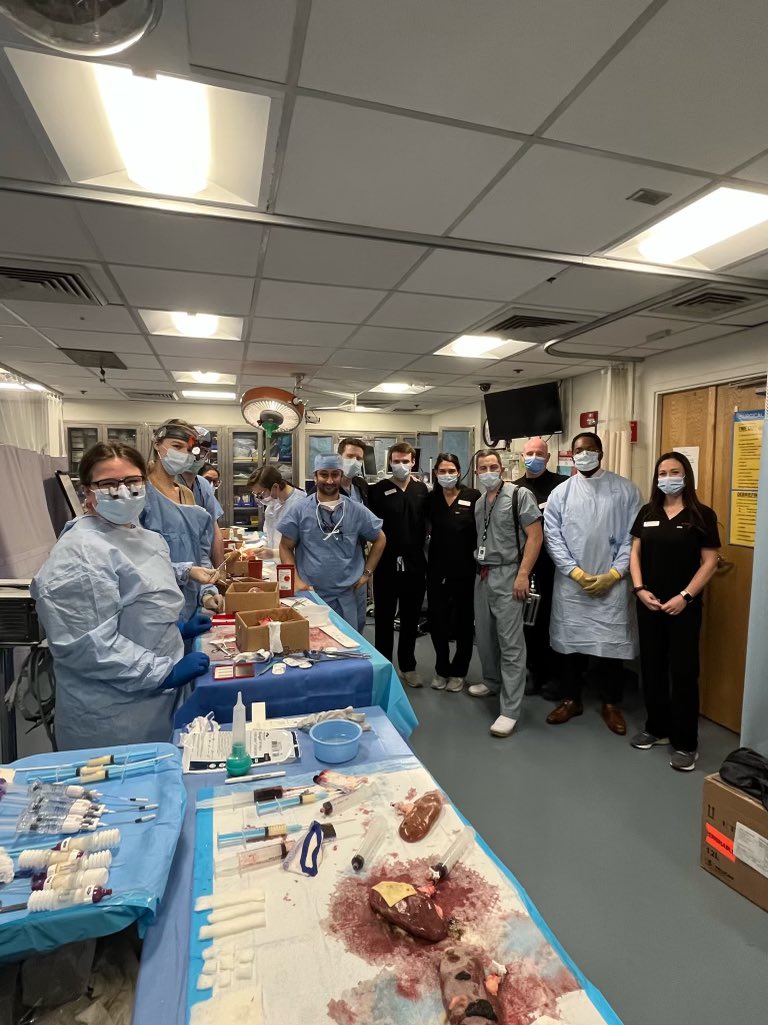 mghctsurgery's tweet photo. Thank you @Ethicon for hosting our coronary anastomosis skills lab this morning! Guest appearances from @JordanBloomMD and @AsishanaOsho proctoring the session. #alwayslearning #mghctfamily https://t.co/Wgv1ETGUSc