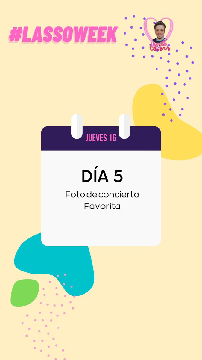 LassitoLovers's tweet photo. #LassoWeek Día 5:
¿Cuál es tu foto de concierto favorita? https://t.co/nckYO96HEg