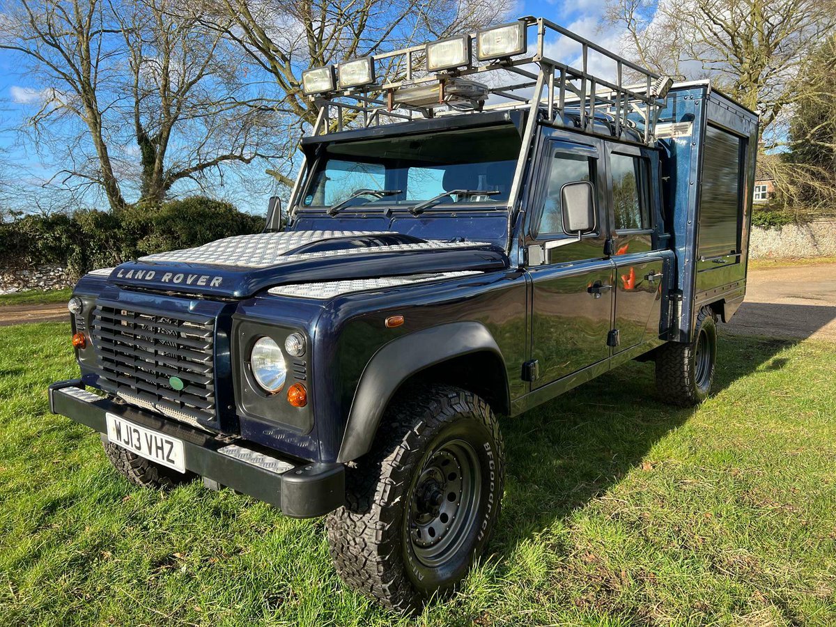 LandyDefender90's tweet image. LAND ROVER DEFENDER 130 2.2 TDCi DOUBLE CAB BOX CAMPER TIPPER CONVERSION LOW MILES EXCELLENT CONDITION FOR YEAR
defender-landrover.co.uk/2023/02/land-r…