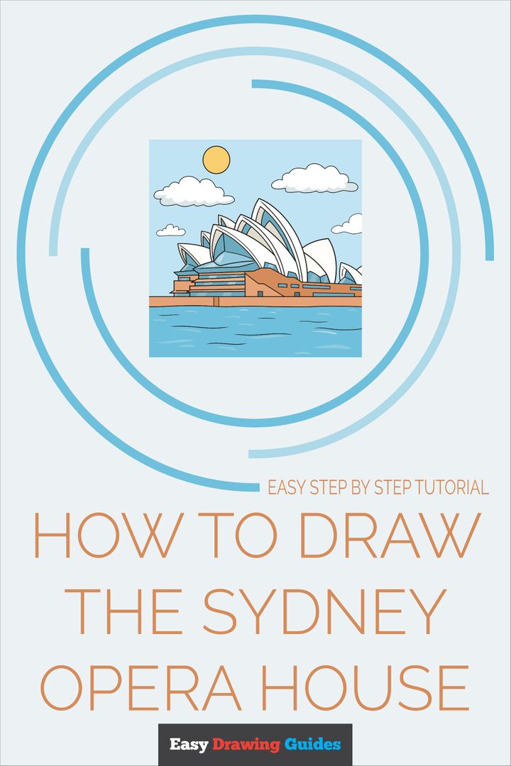 Easy Drawing Guides on Twitter: "Learn How to Draw the Sydney Opera