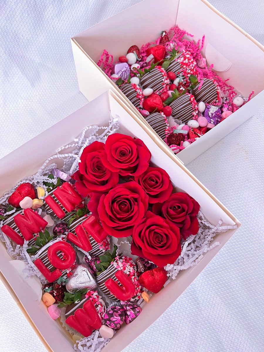 If you ordered from us this Valentine’s Day, thank you! We loved getting to make each and every one of your sets this season 🍓🌹